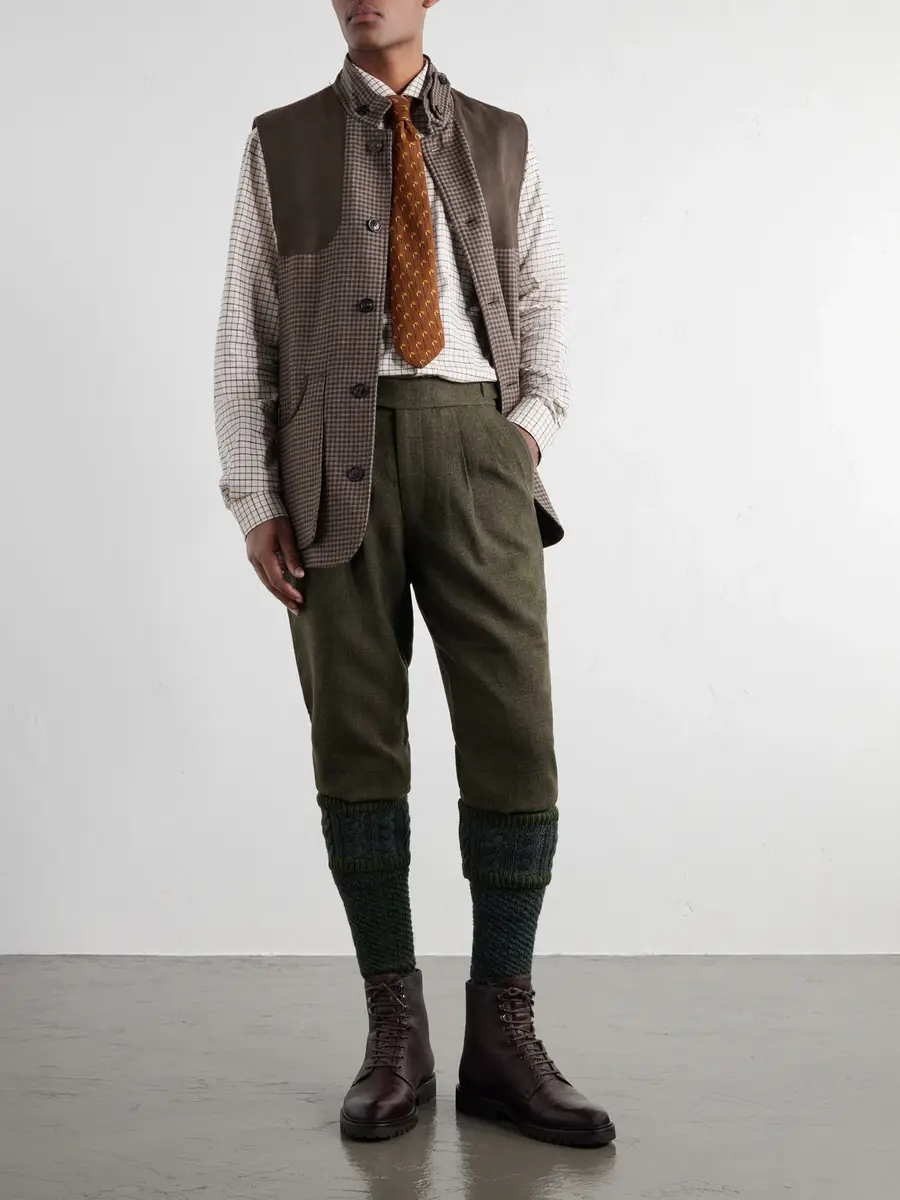 Purdey Checked Cotton-Flannel Shirt - Men | Thumbnail 2 Purdey Checked Cotton-Flannel Shirt - Men | Thumbnail 2