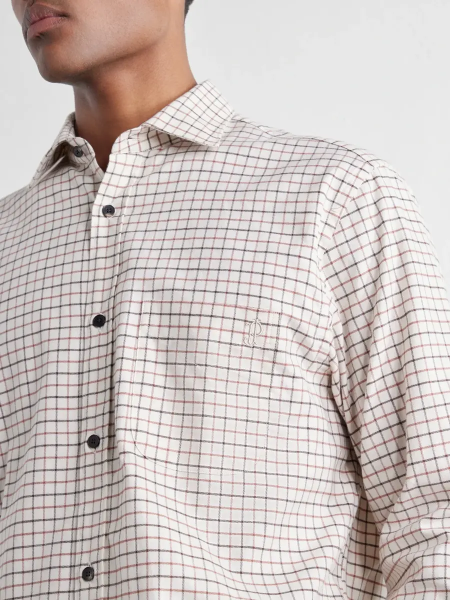 Purdey Checked Cotton-Flannel Shirt - Men | Thumbnail 5 Purdey Checked Cotton-Flannel Shirt - Men | Thumbnail 5