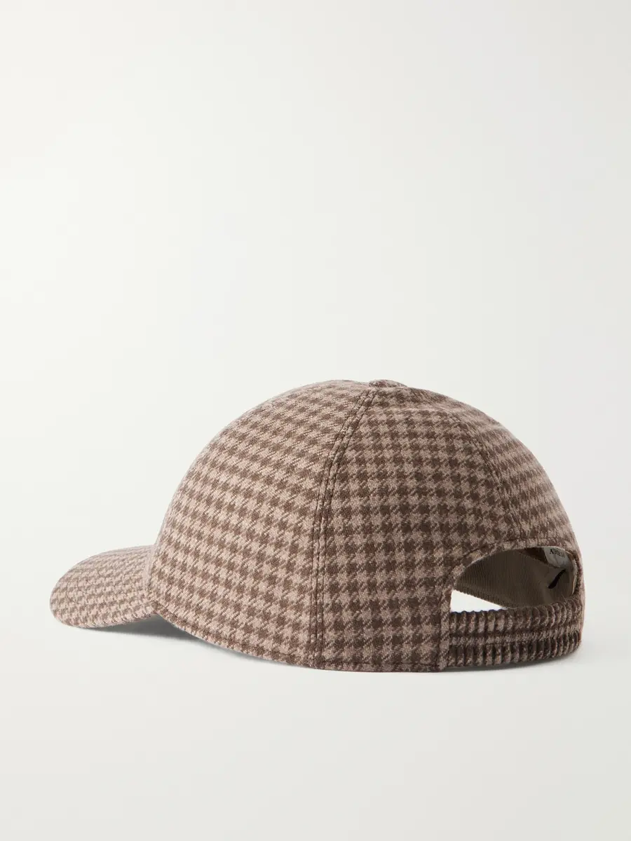 Purdey Torridon Checked Wool and Cashmere-Blend Tweed Baseball Cap - Men | Thumbnail 4 Purdey Torridon Checked Wool and Cashmere-Blend Tweed Baseball Cap - Men | Thumbnail 4