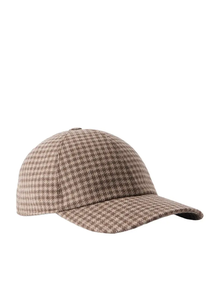 Purdey Torridon Checked Wool and Cashmere-Blend Tweed Baseball Cap - Men