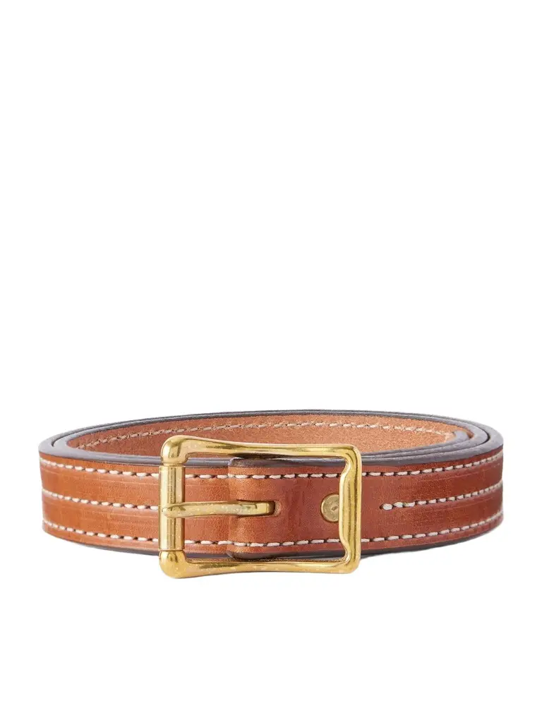 2.5cm Leather Belt - Men
