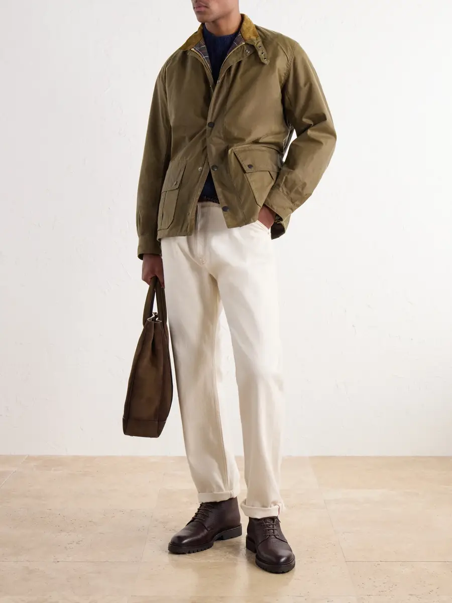 Officine Creative Quentin/026 Cashmere-Lined Suede Tote Bag - Men | Thumbnail 3 Officine Creative Quentin/026 Cashmere-Lined Suede Tote Bag - Men | Thumbnail 3