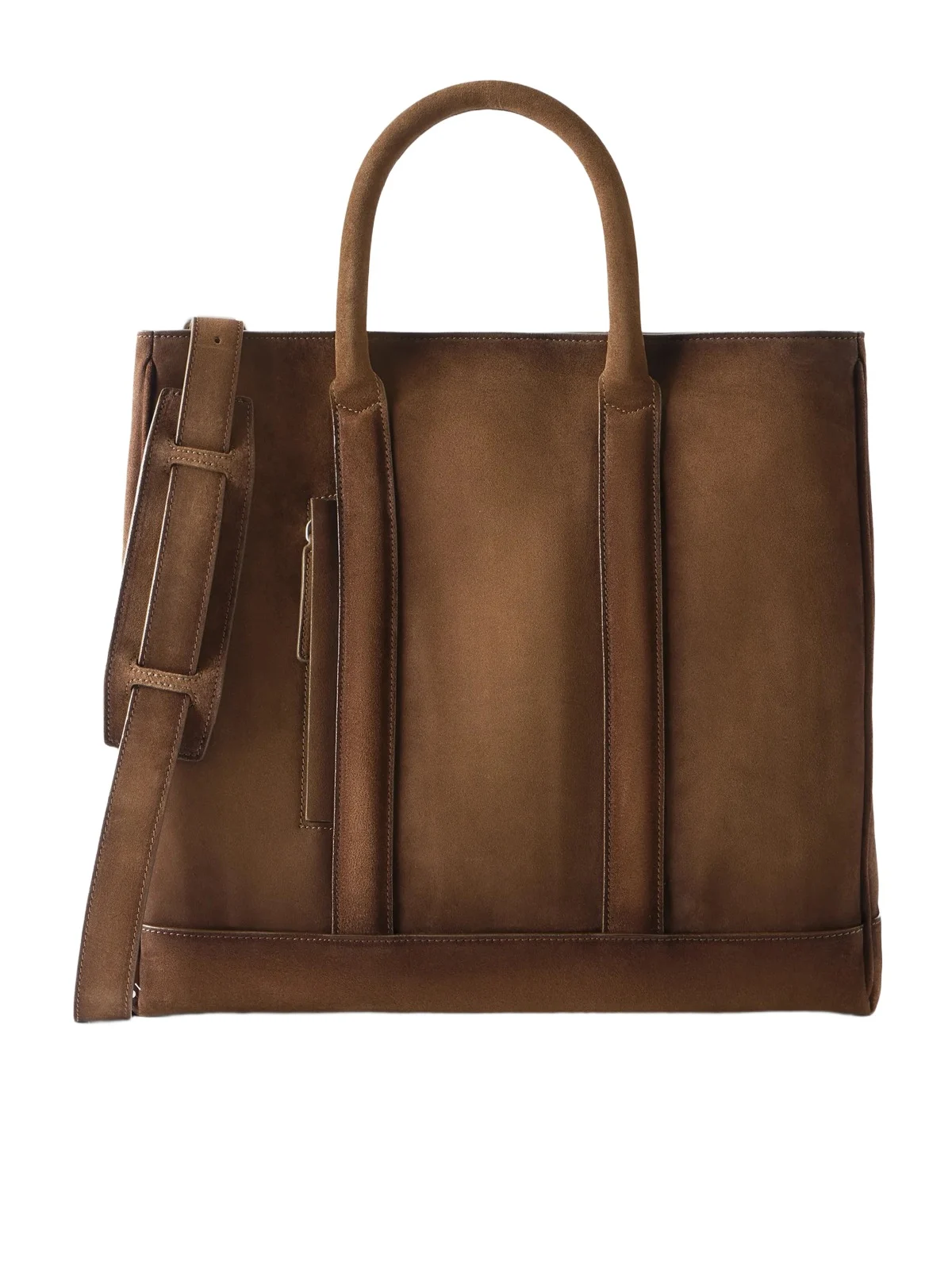 Officine Creative Quentin/026 Cashmere-Lined Suede Tote Bag - Men