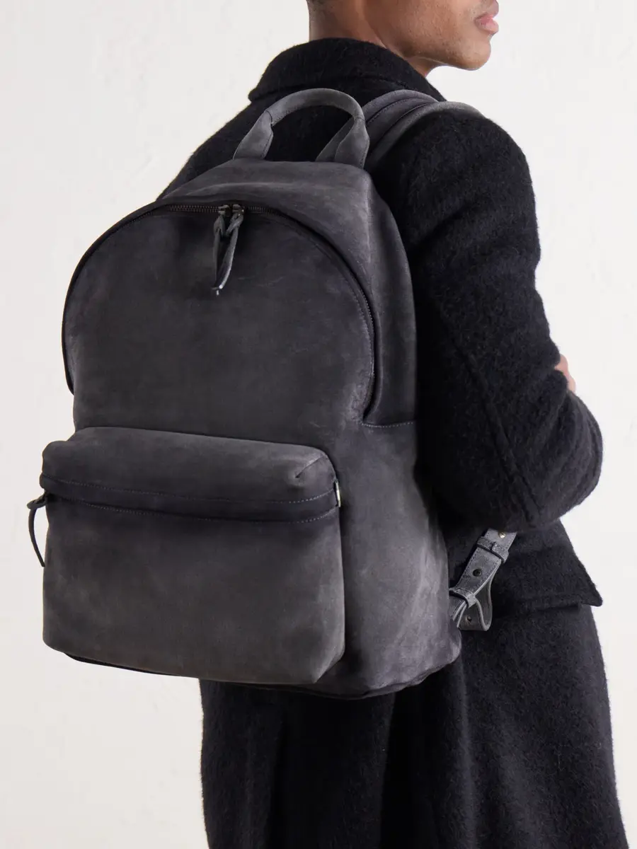 Officine Creative OC Pack/001 Suede Backpack - Men | Thumbnail 2 Officine Creative OC Pack/001 Suede Backpack - Men | Thumbnail 2