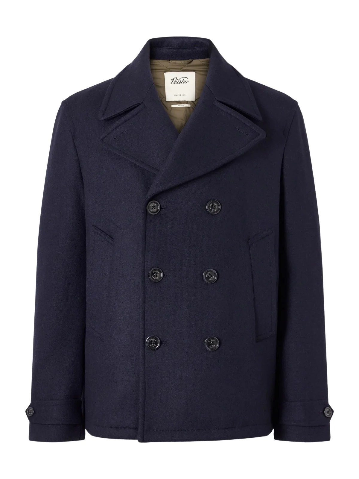 Valstar Ben Padded Wool-Blend Felt Peacoat - Men