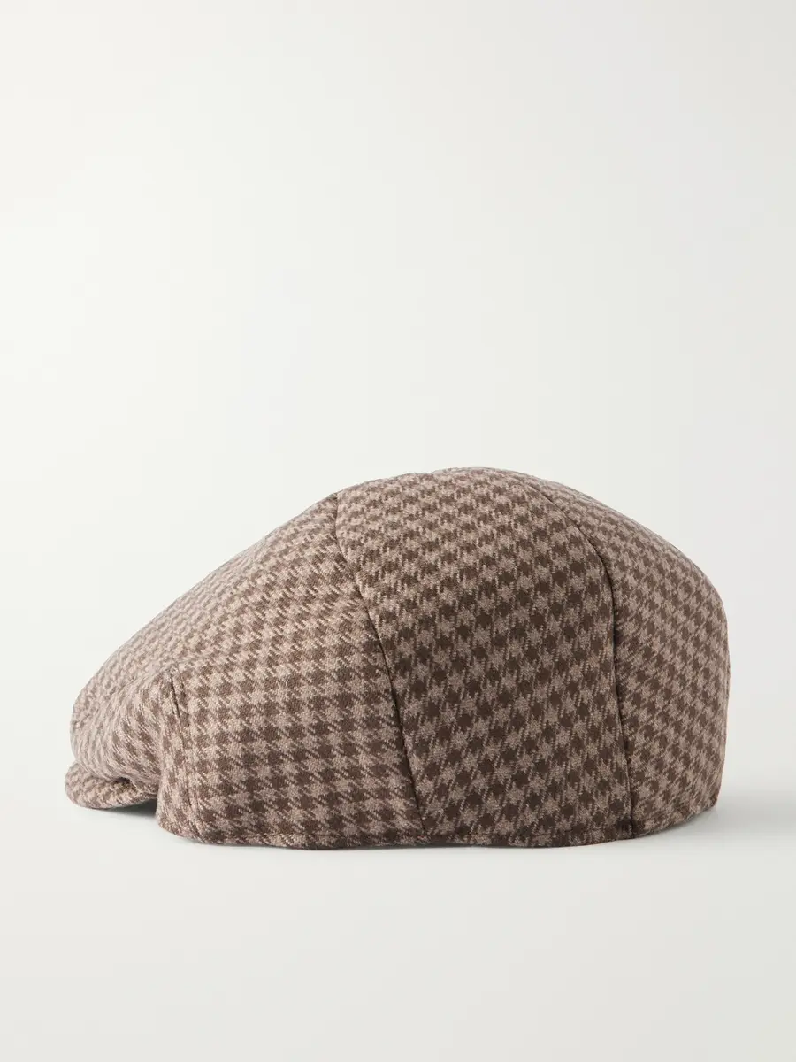 Purdey Litton Checked Wool and Cashmere-Blend Tweed Hat - Men | Thumbnail 4 Purdey Litton Checked Wool and Cashmere-Blend Tweed Hat - Men | Thumbnail 4