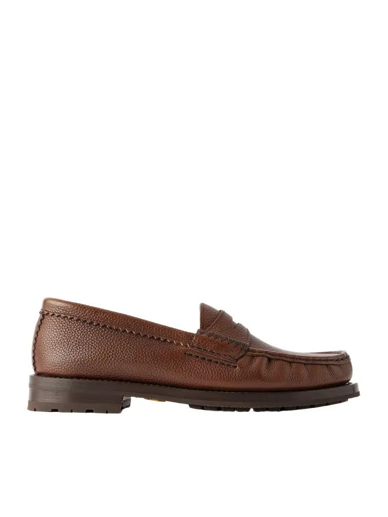 Rob´s Full-Grain Leather Penny Loafers - Men