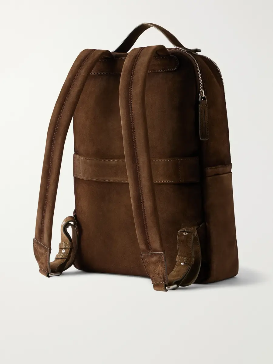 Officine Creative Quentin/023 Suede Backpack - Men | Thumbnail 4 Officine Creative Quentin/023 Suede Backpack - Men | Thumbnail 4