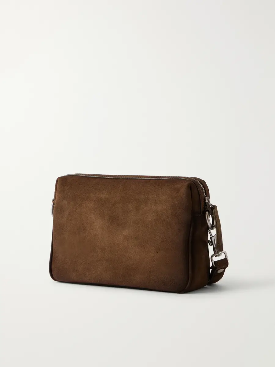 Officine Creative Quentin 25 Suede Messenger Bag - Men | Thumbnail 4