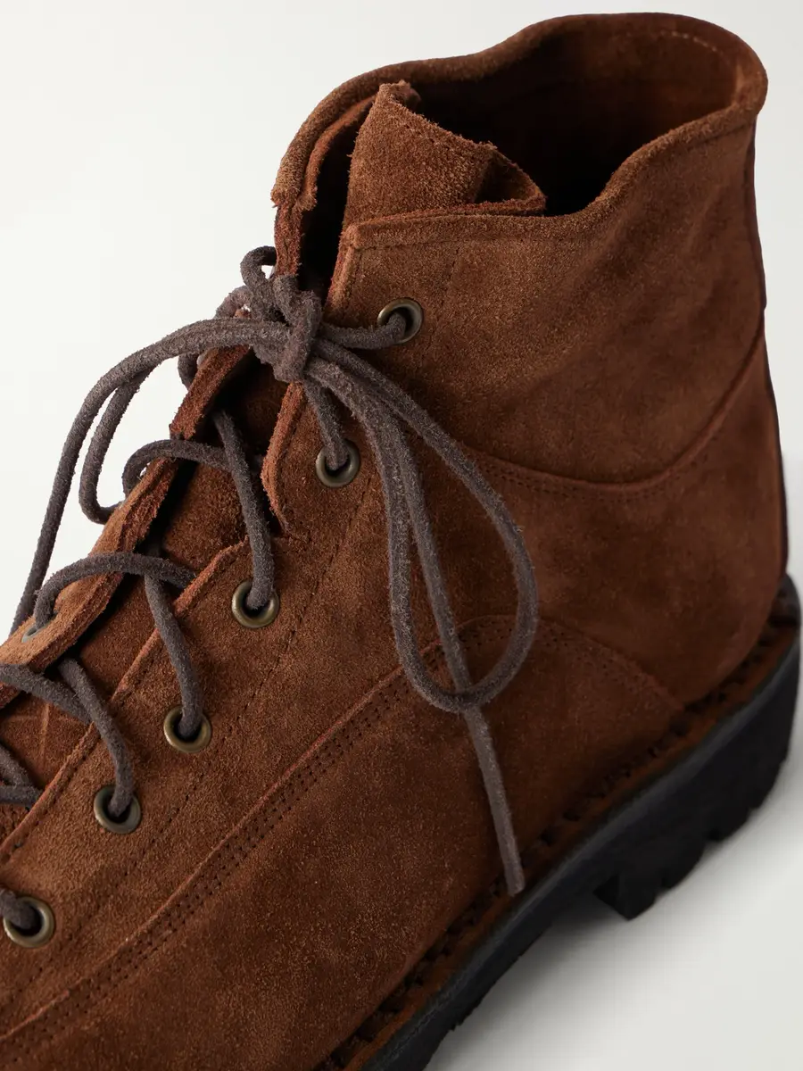 Yuketen Saldatore Leather-Trimmed Suede Boots - Men | Thumbnail 5
