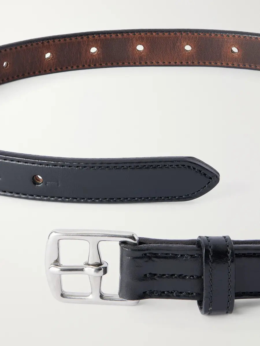 Yuketen Stirrup 3cm Leather Belt - Men | Thumbnail 3
