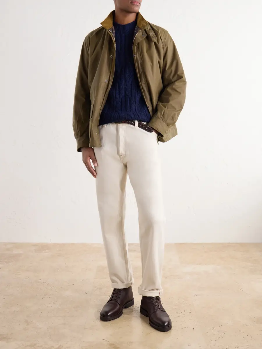 Barbour Cable-Knit Wool Sweater - Men | Thumbnail 2 Barbour Cable-Knit Wool Sweater - Men | Thumbnail 2