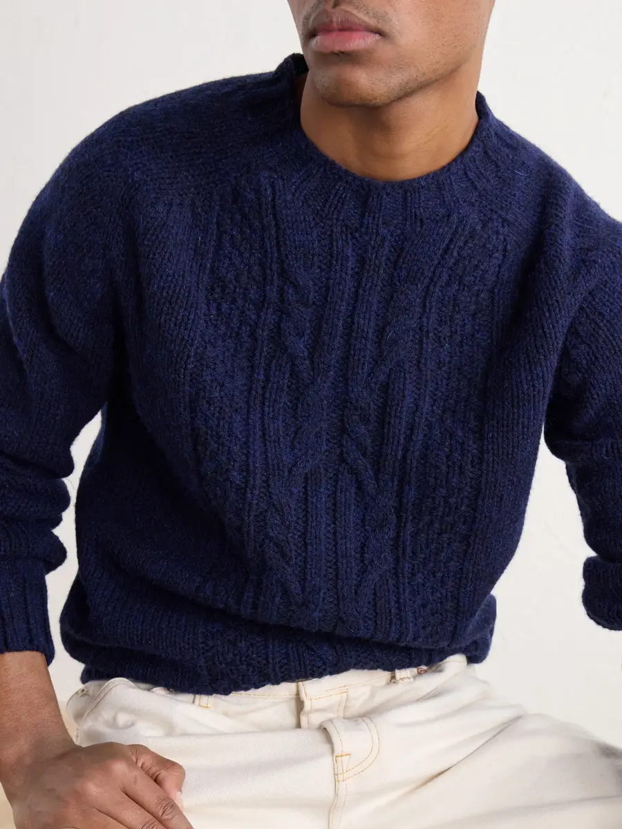 Barbour Cable-Knit Wool Sweater - Men | Thumbnail 5 Barbour Cable-Knit Wool Sweater - Men | Thumbnail 5