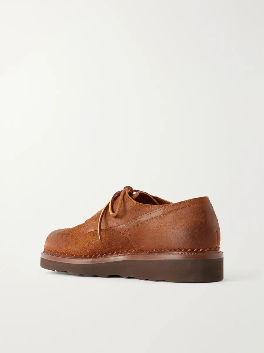Yuketen Waxed Suede Derby Shoes - Men | Thumbnail 4 Yuketen Waxed Suede Derby Shoes - Men | Thumbnail 4