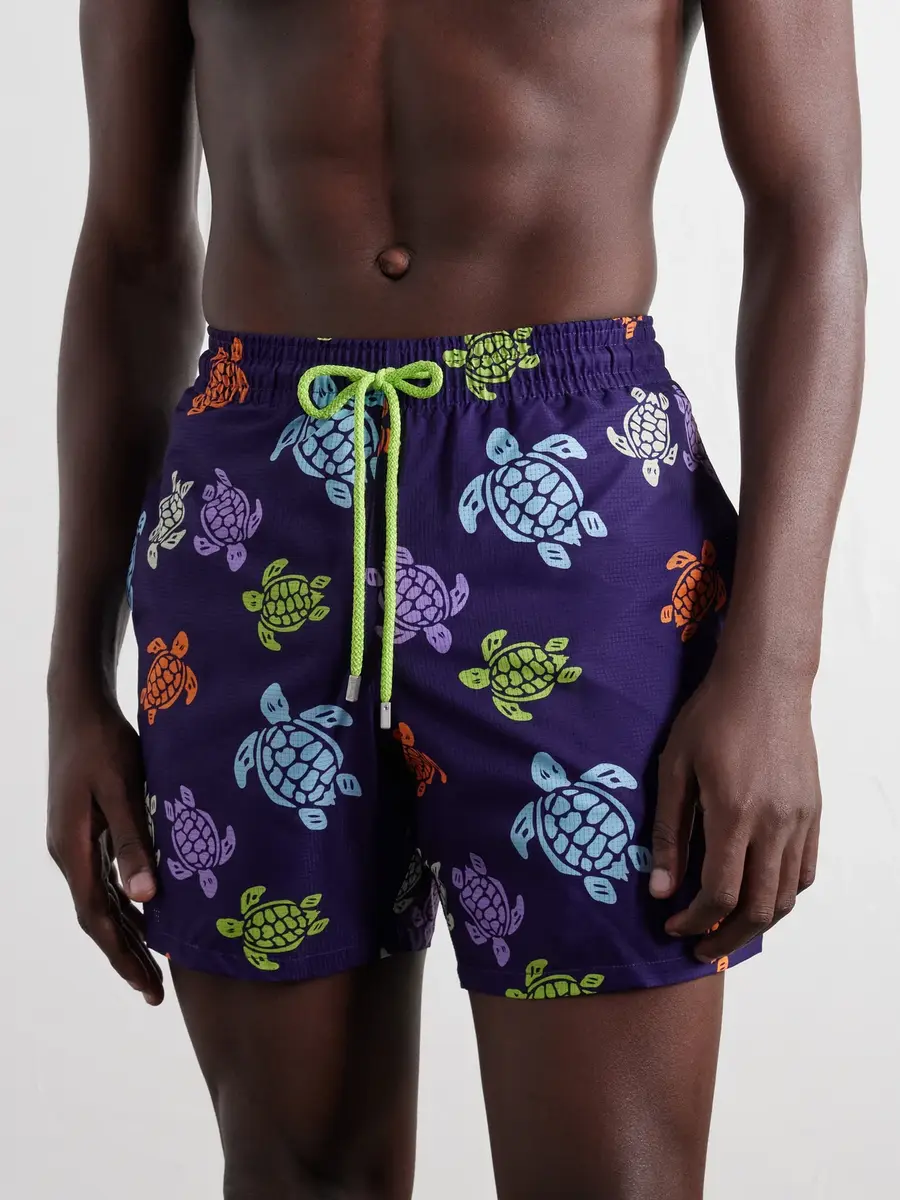 Vilebrequin Mahina Straight-Leg Mid-Lenght Printed Shell Swim Shorts - Men | Thumbnail 2 Vilebrequin Mahina Straight-Leg Mid-Lenght Printed Shell Swim Shorts - Men | Thumbnail 2