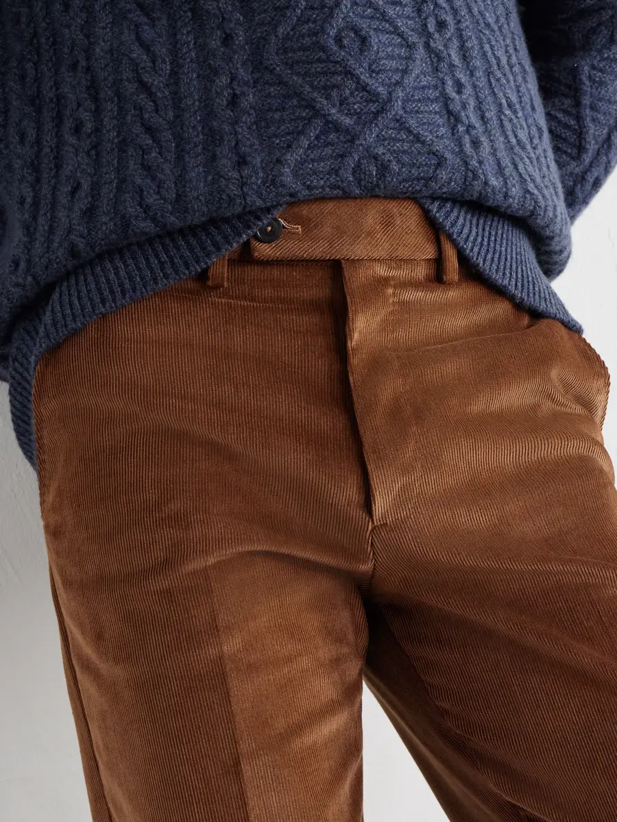 Purdey Straight-Leg Cotton-Blend Corduroy Trousers - Men | Thumbnail 5 Purdey Straight-Leg Cotton-Blend Corduroy Trousers - Men | Thumbnail 5