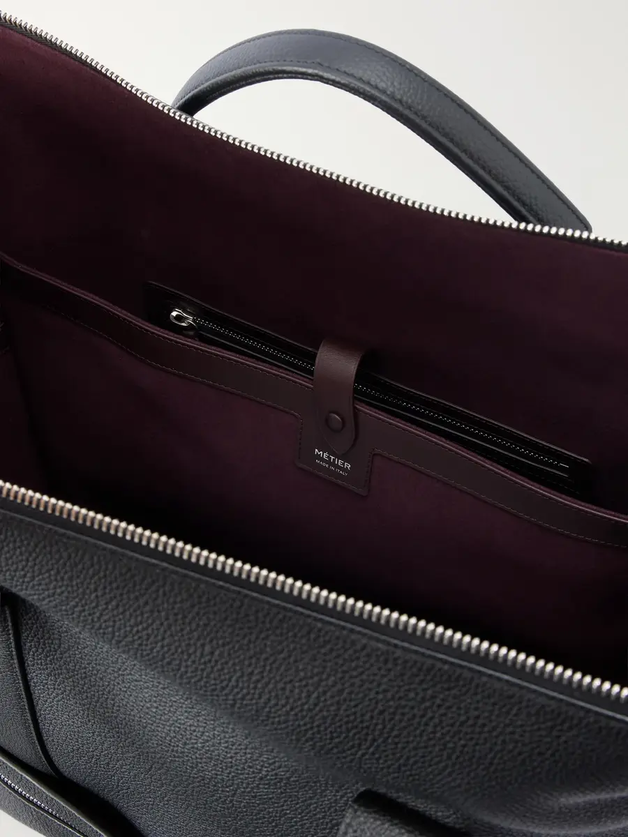 Métier Racer 40 Pebble-Grain Leather Tote Bag - Men | Thumbnail 6 Métier Racer 40 Pebble-Grain Leather Tote Bag - Men | Thumbnail 6