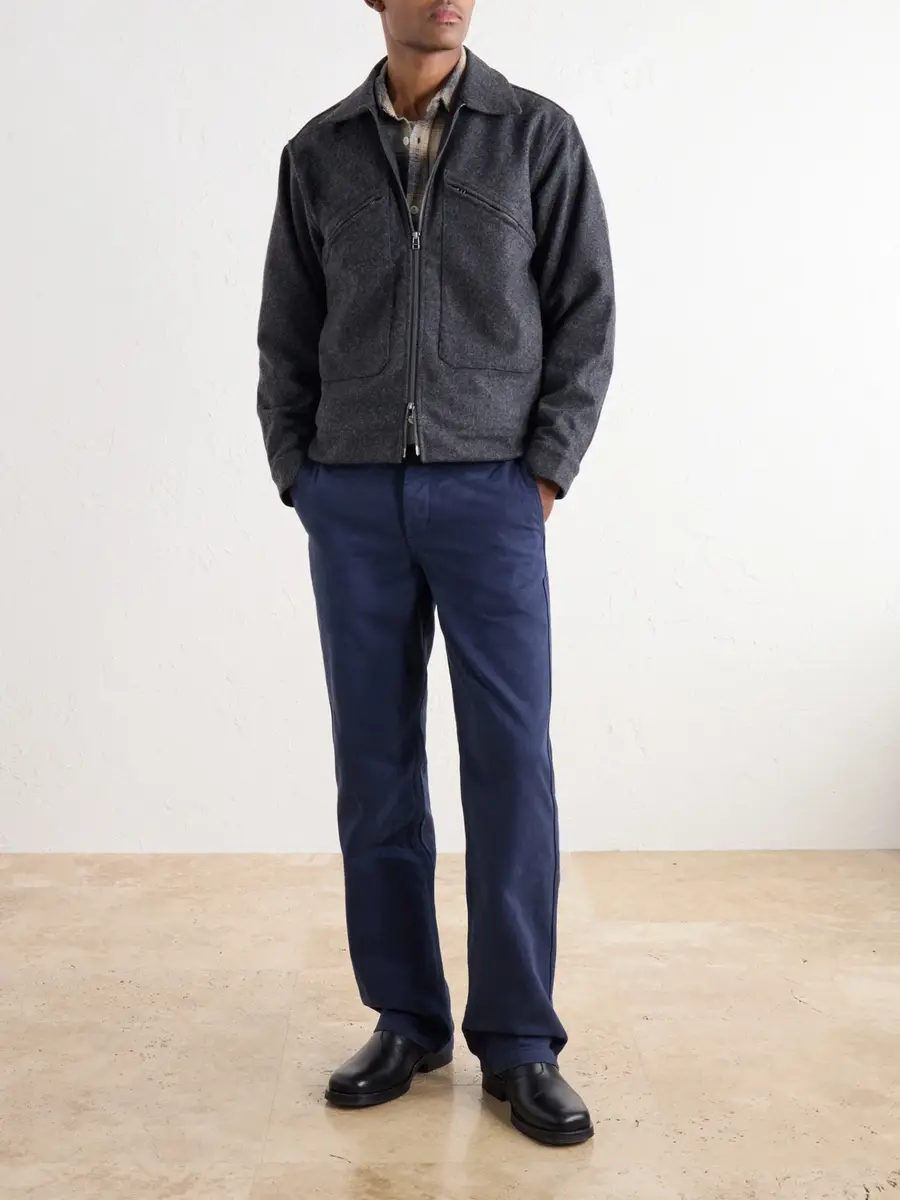 3sixteen Cycling Wool-Blend Felt Jacket - Men | Thumbnail 2 3sixteen Cycling Wool-Blend Felt Jacket - Men | Thumbnail 2