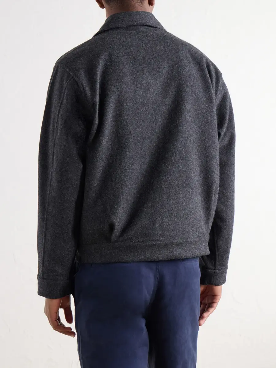 3sixteen Cycling Wool-Blend Felt Jacket - Men | Thumbnail 4 3sixteen Cycling Wool-Blend Felt Jacket - Men | Thumbnail 4