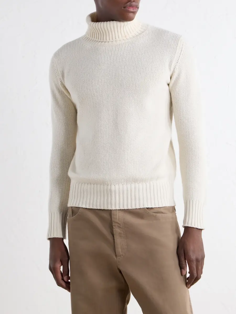 Stòffa Cashmere Rollneck Sweater - Men | Thumbnail 3 Stòffa Cashmere Rollneck Sweater - Men | Thumbnail 3