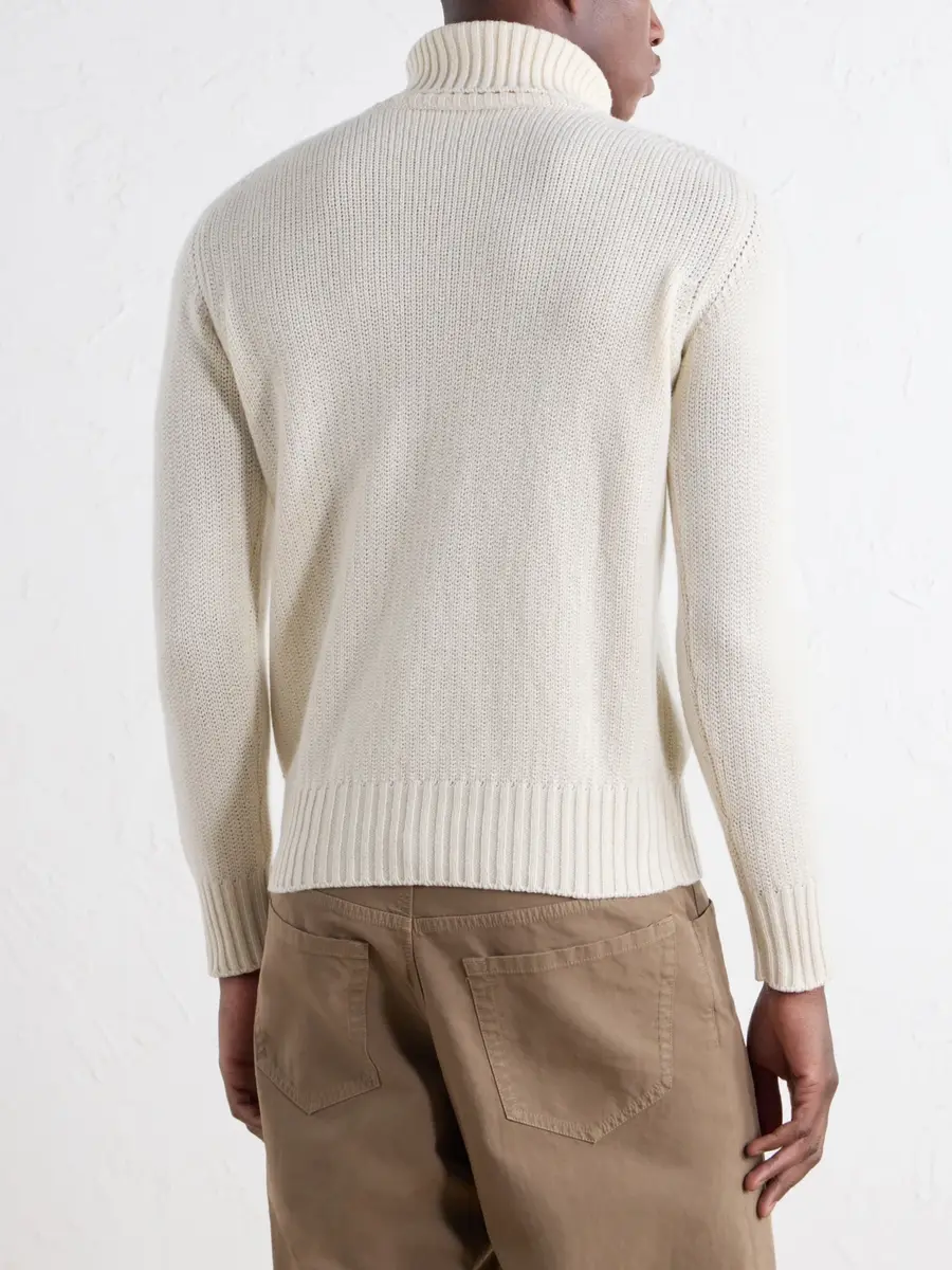 Stòffa Cashmere Rollneck Sweater - Men | Thumbnail 4 Stòffa Cashmere Rollneck Sweater - Men | Thumbnail 4