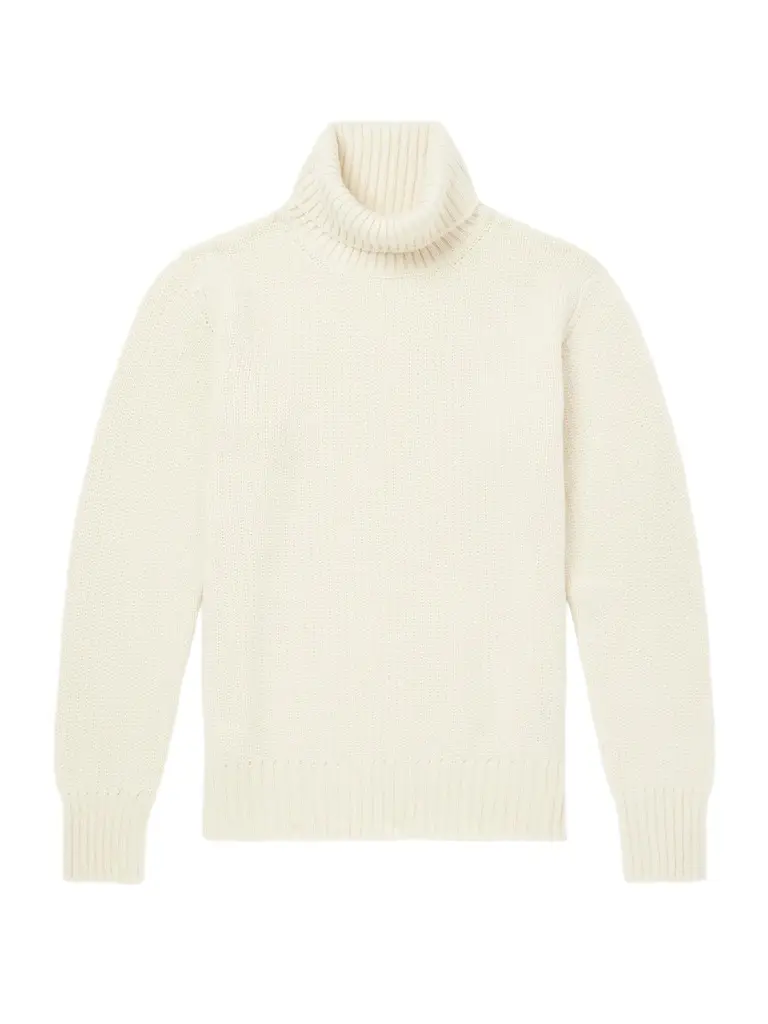 Stòffa Cashmere Rollneck Sweater - Men