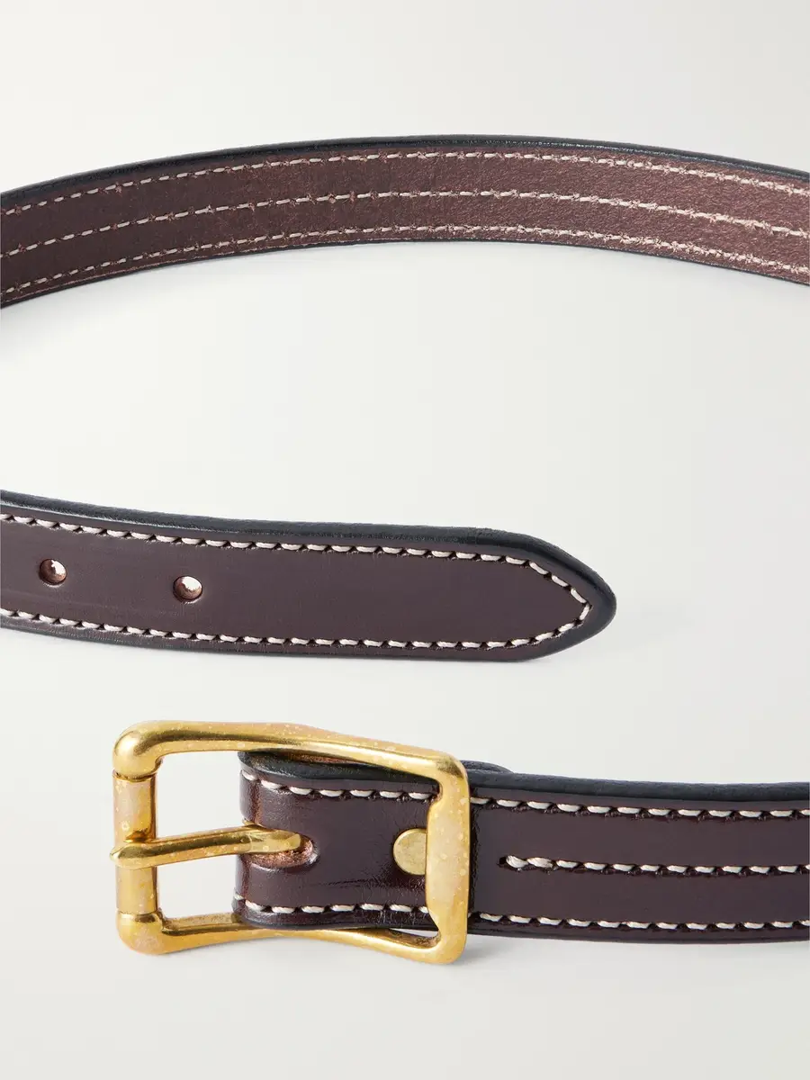 Yuketen 2.5cm Leather Belt - Men | Thumbnail 3 Yuketen 2.5cm Leather Belt - Men | Thumbnail 3