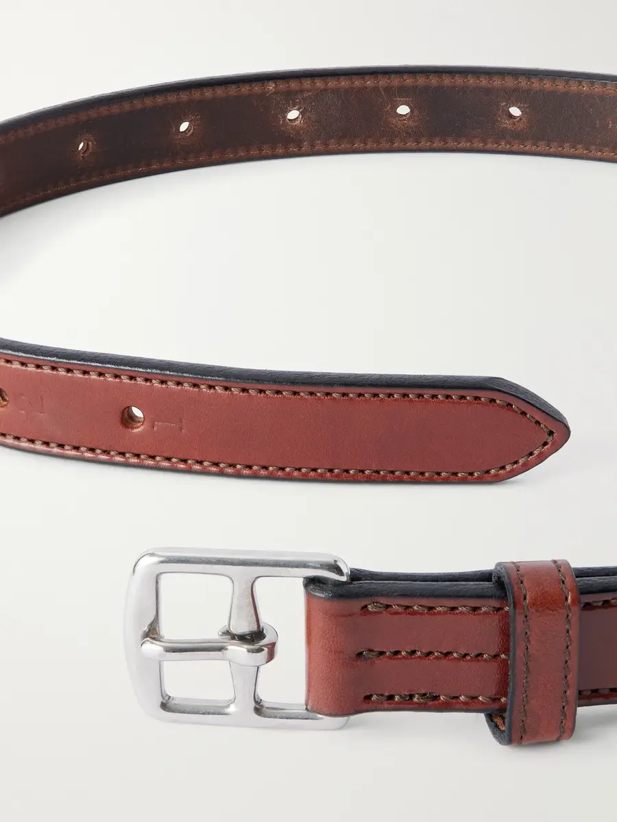 Yuketen Stirrup 3cm Leather Belt - Men | Thumbnail 3 Yuketen Stirrup 3cm Leather Belt - Men | Thumbnail 3
