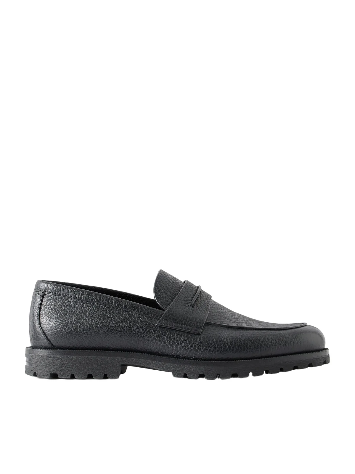 Full-Grain Leather Loafers - Men