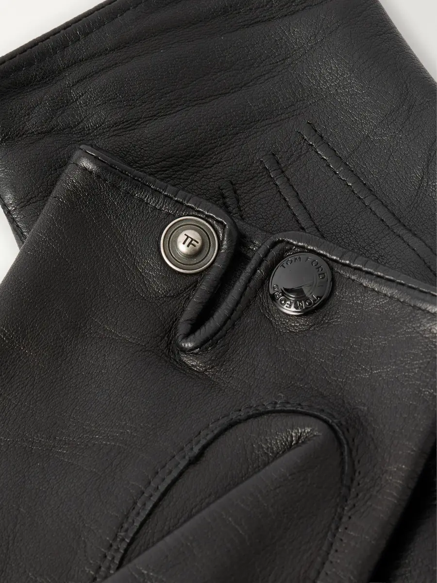 Tom Ford Leather Gloves - Men | Thumbnail 2 Tom Ford Leather Gloves - Men | Thumbnail 2