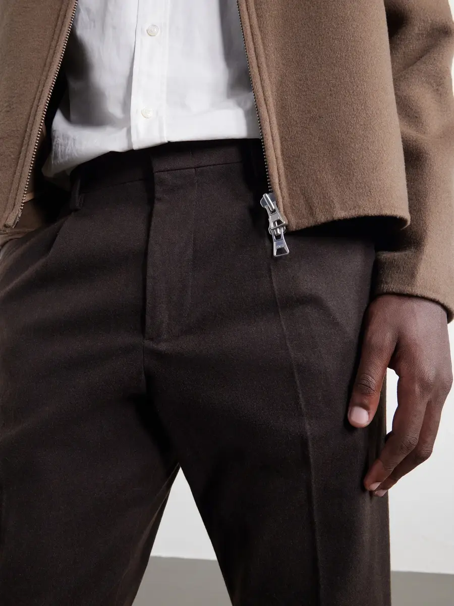 NN07 Bill 1067 Tapered Pleated Brushed Twill Chinos - Men | Thumbnail 5 NN07 Bill 1067 Tapered Pleated Brushed Twill Chinos - Men | Thumbnail 5