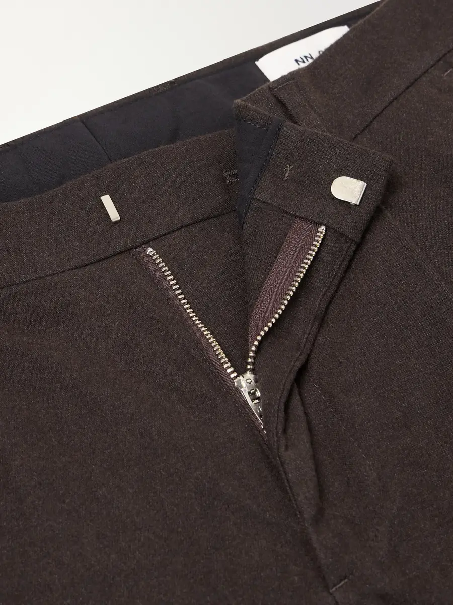 NN07 Bill 1067 Tapered Pleated Brushed Twill Chinos - Men | Thumbnail 6 NN07 Bill 1067 Tapered Pleated Brushed Twill Chinos - Men | Thumbnail 6