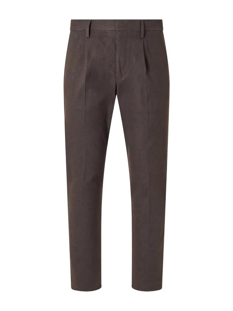 NN07 Bill 1067 Tapered Pleated Brushed Twill Chinos - Men