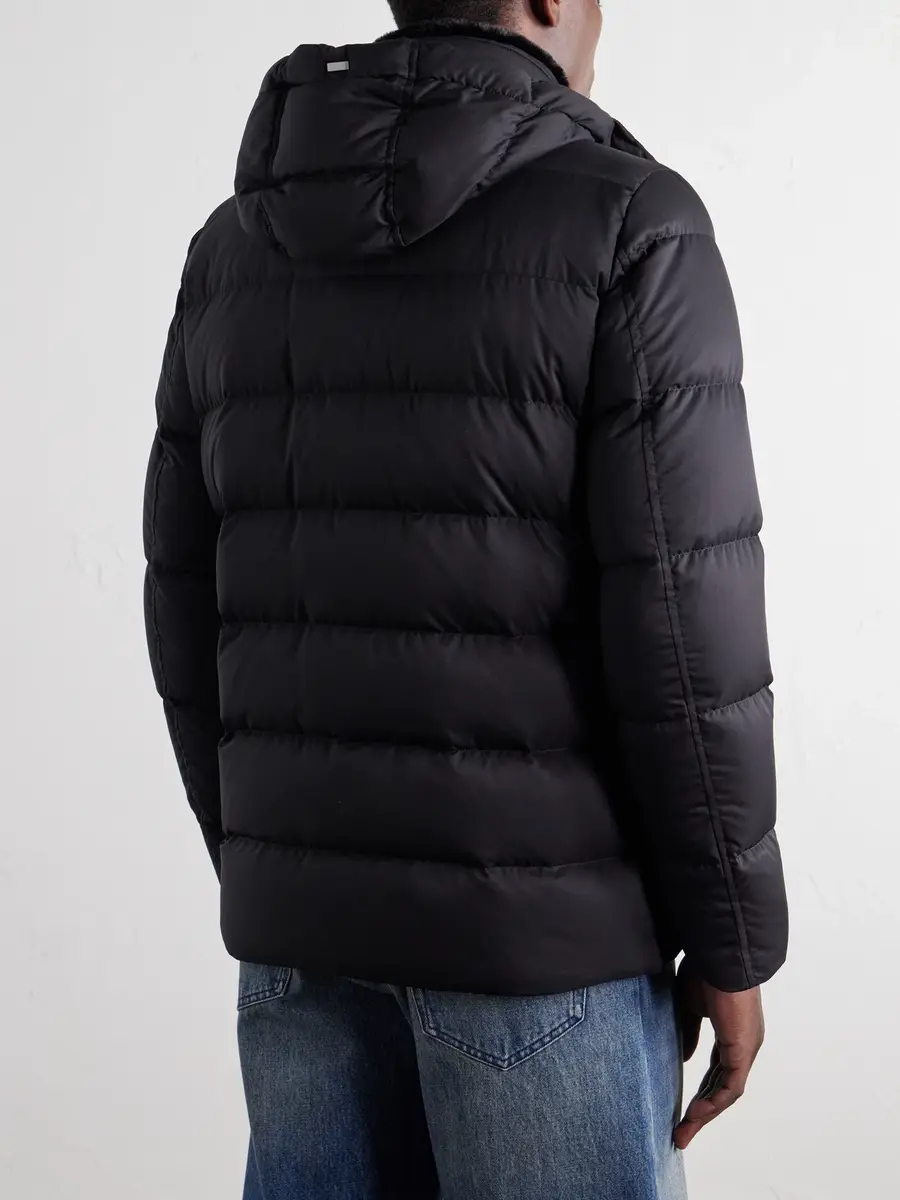 HERNO Arendelle Hooded Quilted Shell Down Jacket - Men | Thumbnail 4