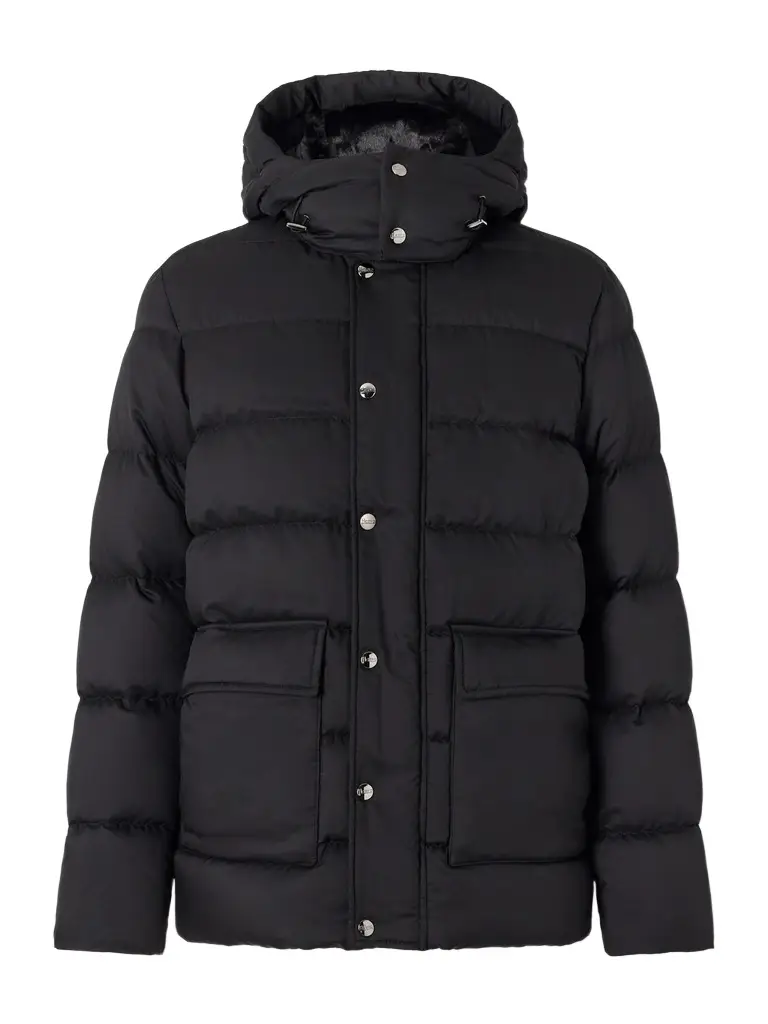 HERNO Arendelle Hooded Quilted Shell Down Jacket - Men