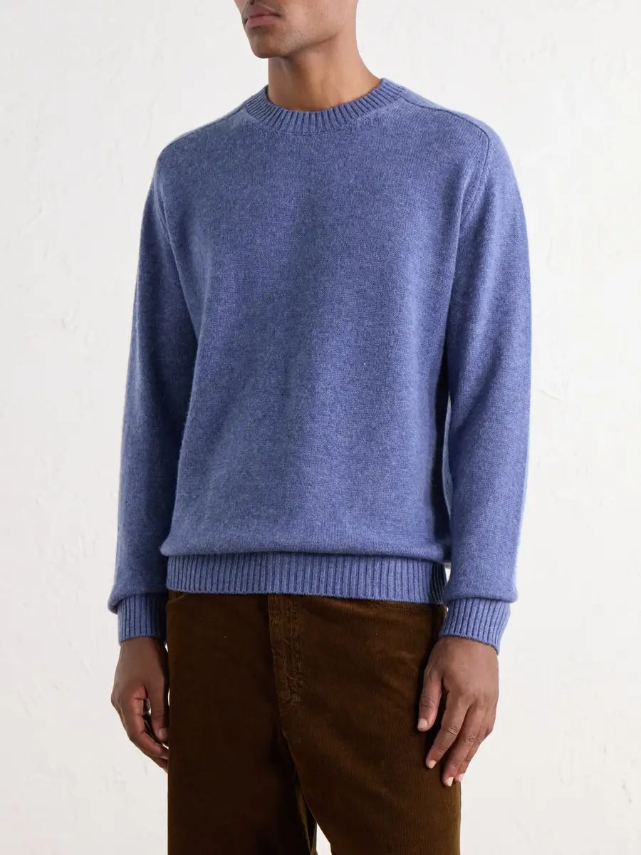 Boglioli Virgin Wool and Cashmere-Blend Sweater - Men | Thumbnail 3