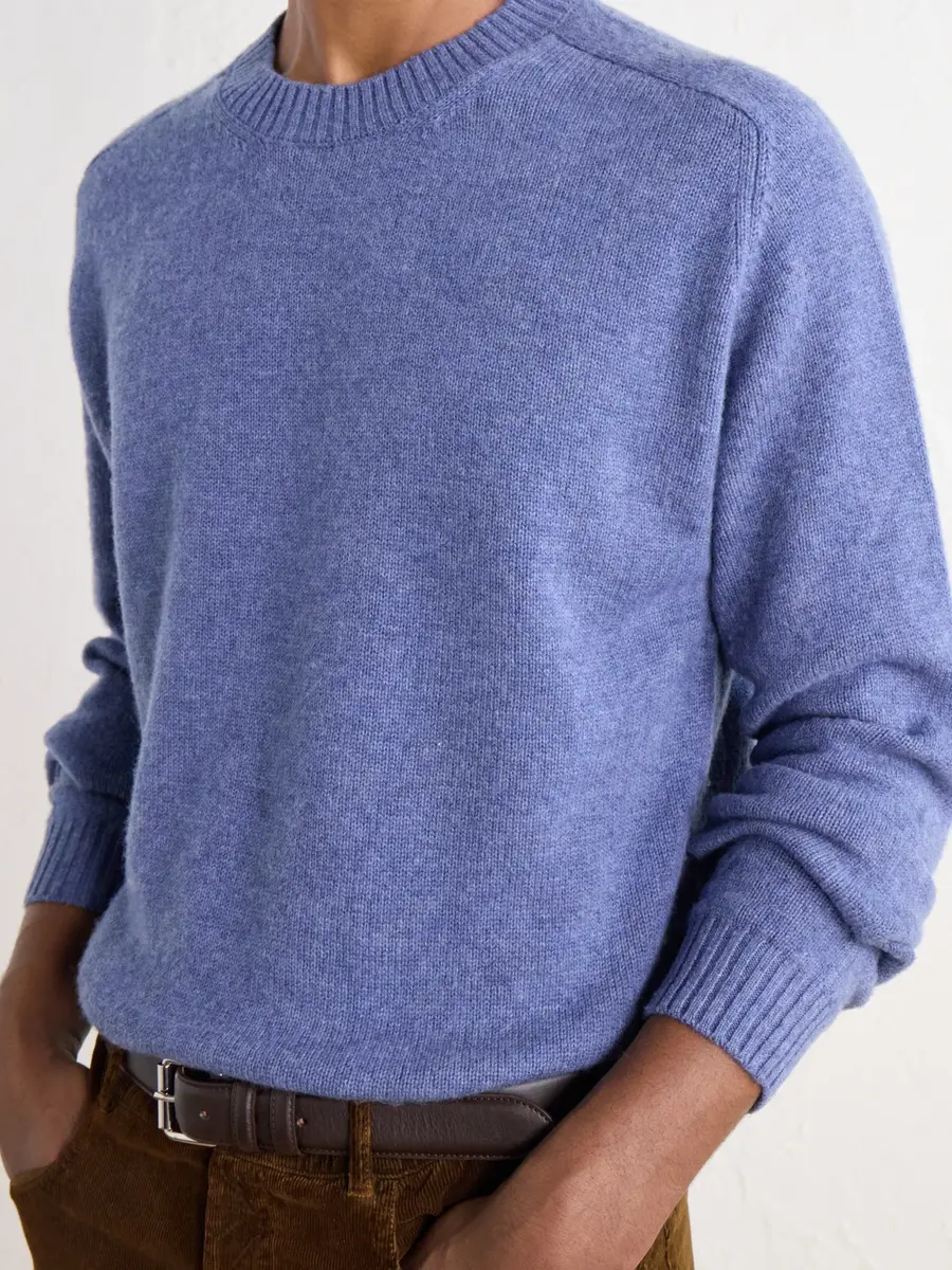 Boglioli Virgin Wool and Cashmere-Blend Sweater - Men | Thumbnail 5