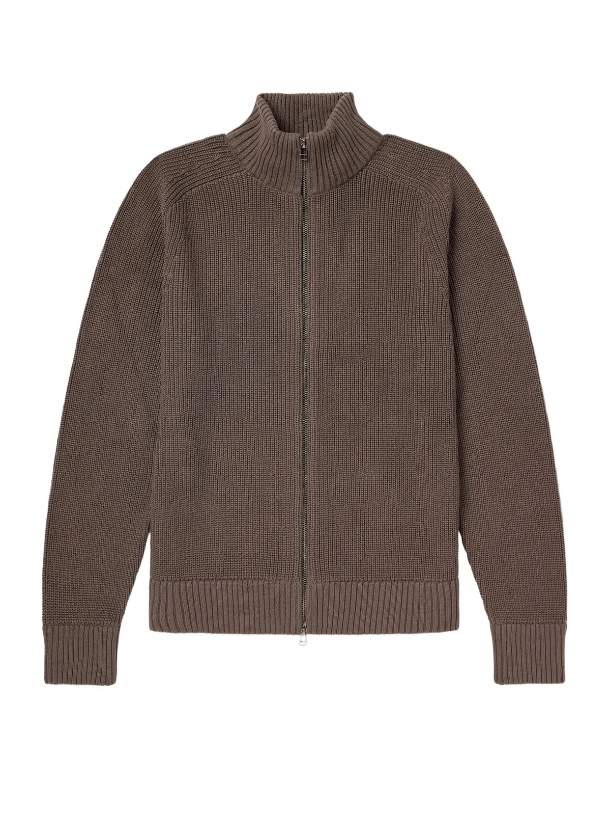 3sixteen Driver Ribbed Pima Cotton Zip-Up Cardigan - Men