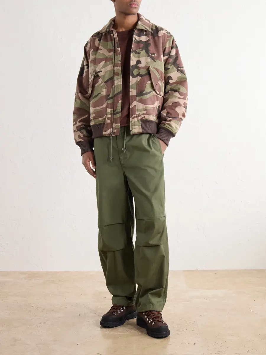 3sixteen Trooper Straight-Leg Drawstring Cotton-Canvas Trousers - Men | Thumbnail 2 3sixteen Trooper Straight-Leg Drawstring Cotton-Canvas Trousers - Men | Thumbnail 2