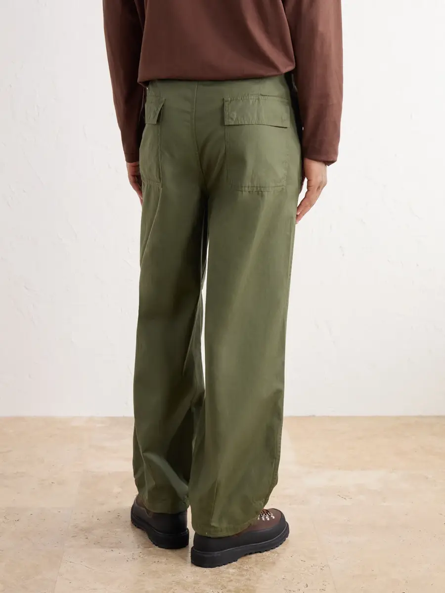 3sixteen Trooper Straight-Leg Drawstring Cotton-Canvas Trousers - Men | Thumbnail 4 3sixteen Trooper Straight-Leg Drawstring Cotton-Canvas Trousers - Men | Thumbnail 4