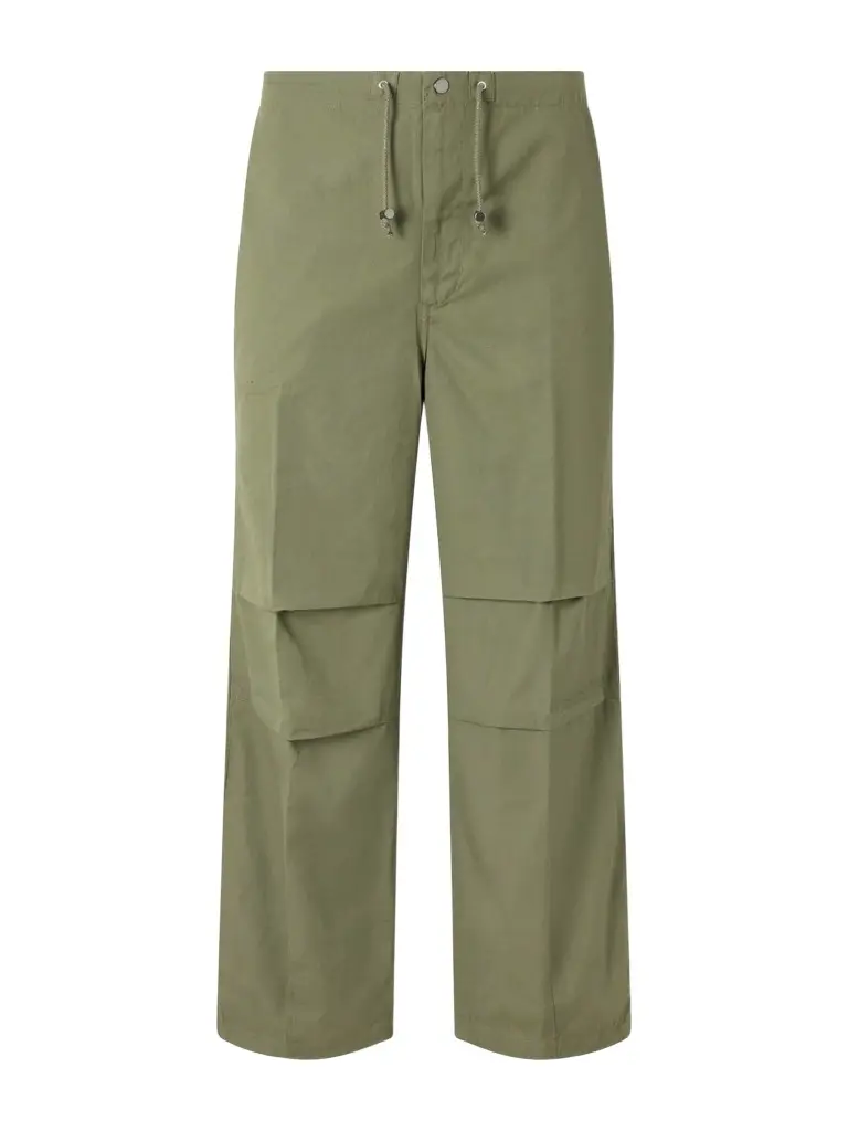 3sixteen Trooper Straight-Leg Drawstring Cotton-Canvas Trousers - Men