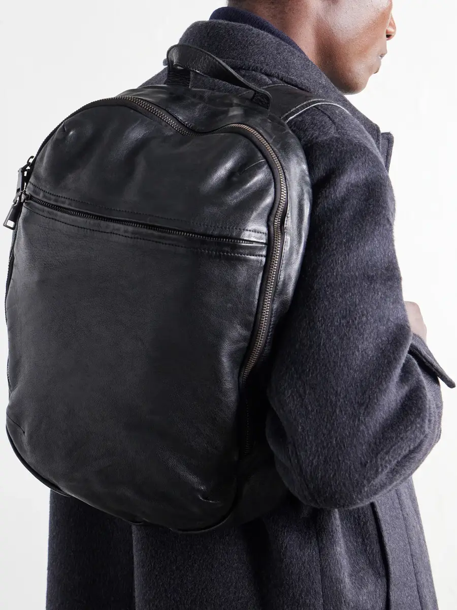 Officine Creative Recruit/19 Full-Grain Leather Backpack - Men | Thumbnail 3 Officine Creative Recruit/19 Full-Grain Leather Backpack - Men | Thumbnail 3