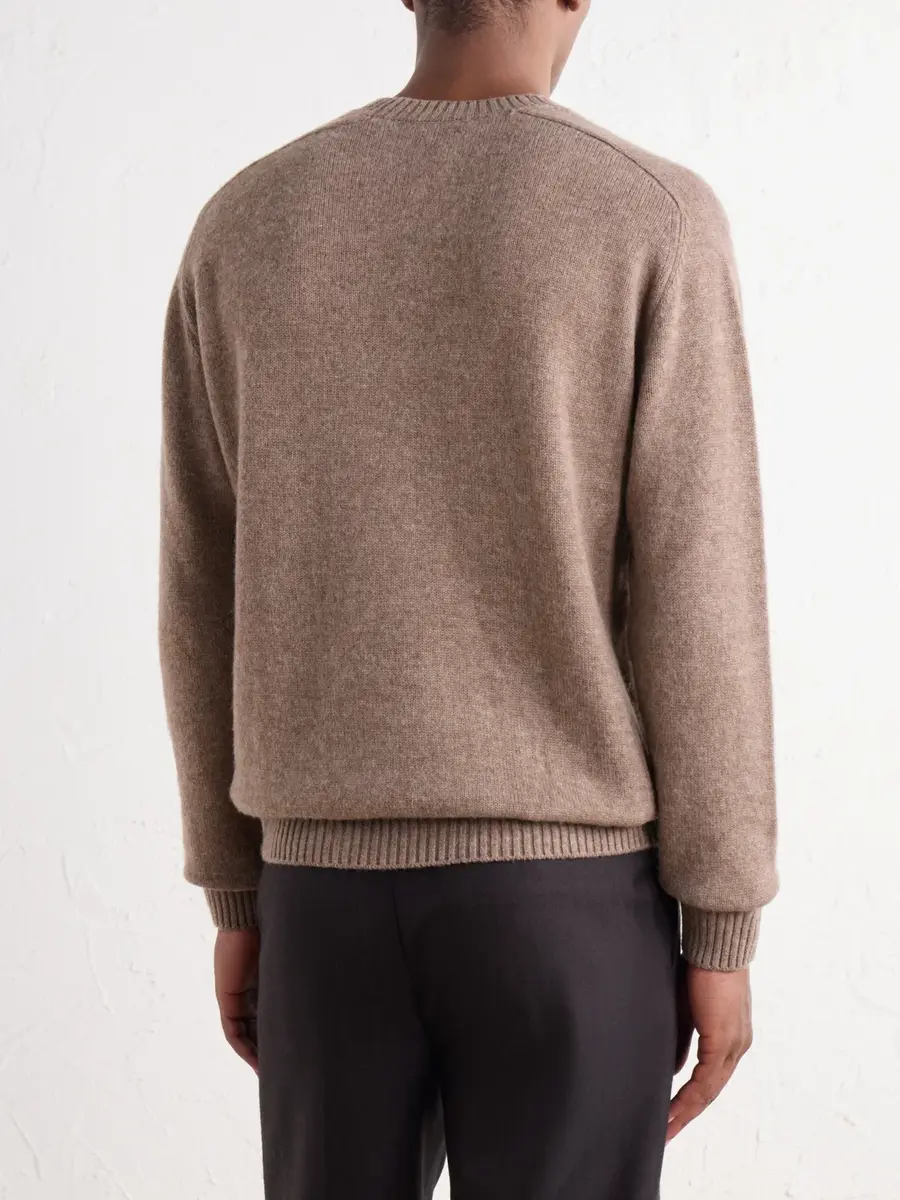 Boglioli Virgin Wool and Cashmere-Blend Sweater - Men | Thumbnail 4