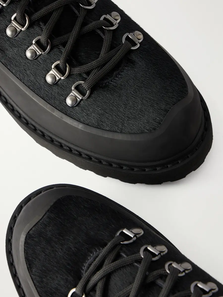 Diemme Cornaro Gomma Suede and Rubber-Trimmed Calf-Hair Hiking Boots - Men | Thumbnail 5 Diemme Cornaro Gomma Suede and Rubber-Trimmed Calf-Hair Hiking Boots - Men | Thumbnail 5