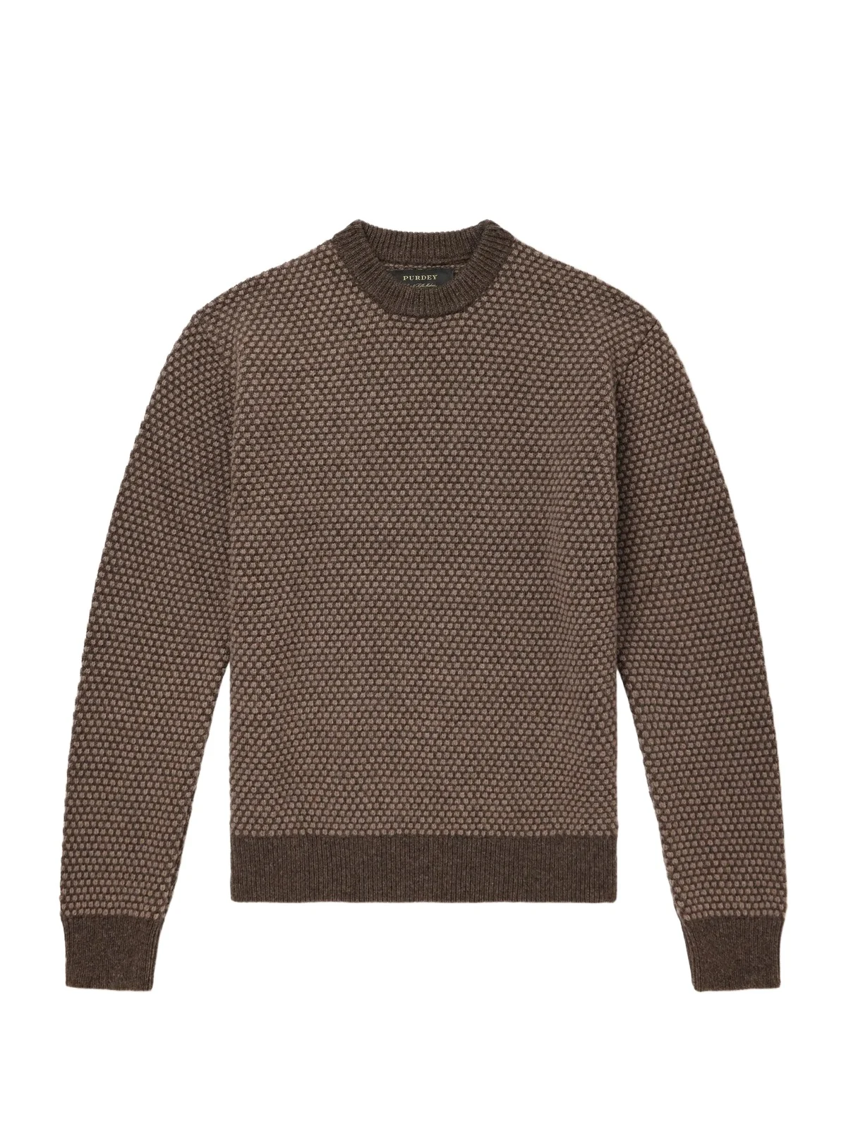 Purdey Hamilton Two-Tone Wool Sweater - Men