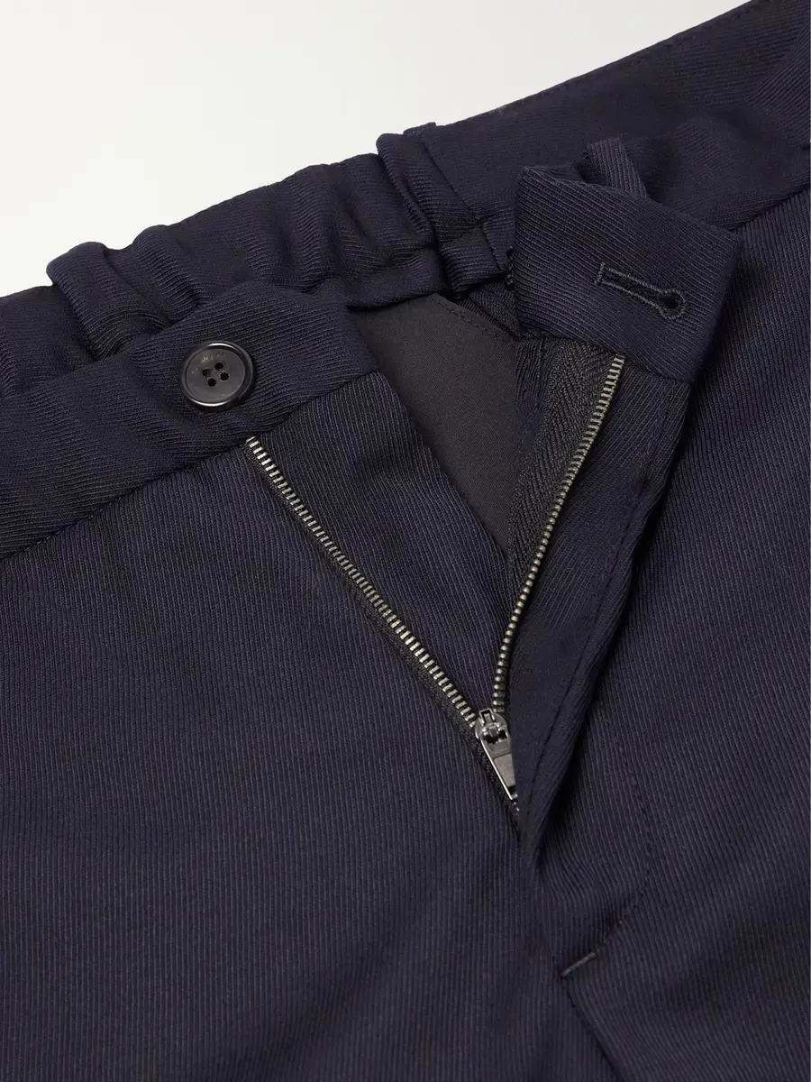 Slowear Incotex Teknosartorial Tapered Drawstring Mélange Twill Trousers - Men | Thumbnail 6 Slowear Incotex Teknosartorial Tapered Drawstring Mélange Twill Trousers - Men | Thumbnail 6