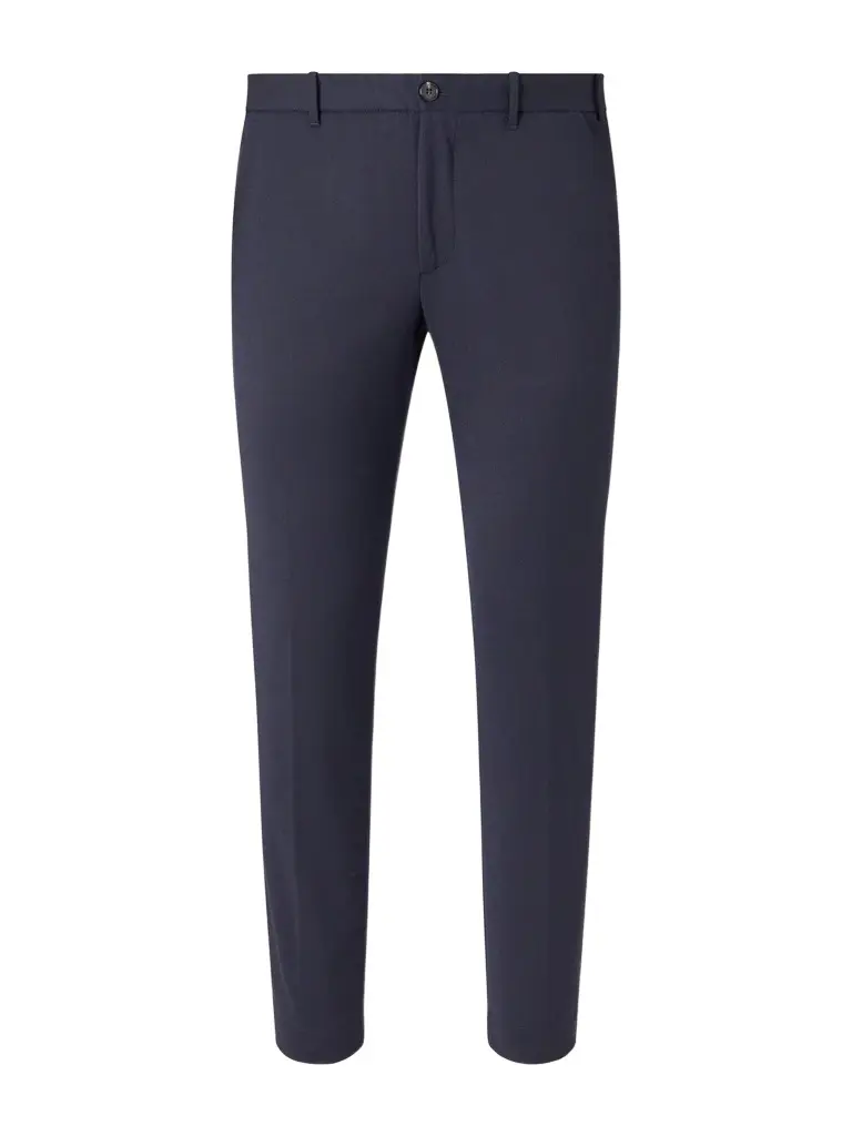 Slowear Incotex Teknosartorial Tapered Drawstring Mélange Twill Trousers - Men