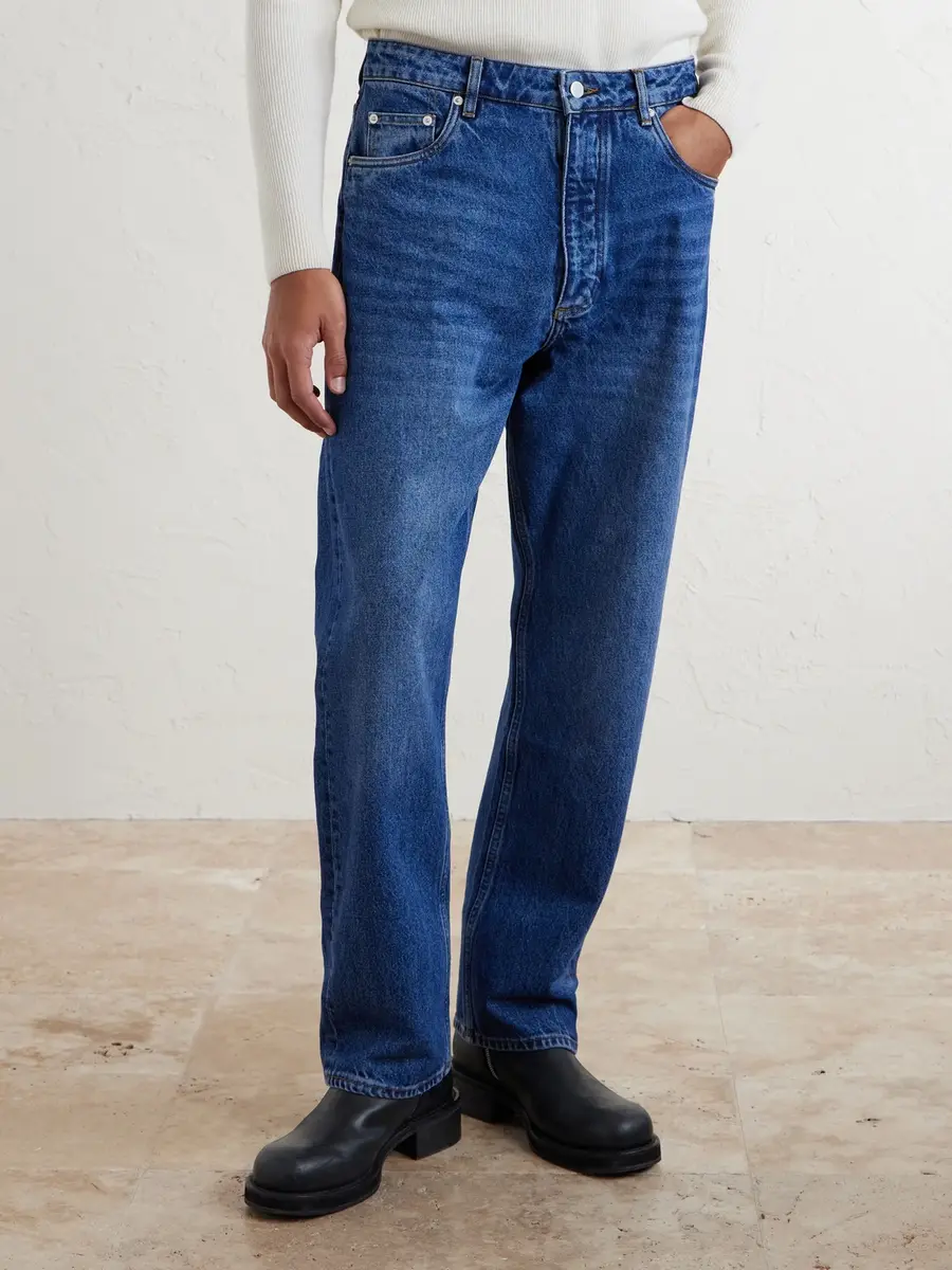 Studio Nicholson Straight-Leg Jeans - Men | Thumbnail 3 Studio Nicholson Straight-Leg Jeans - Men | Thumbnail 3