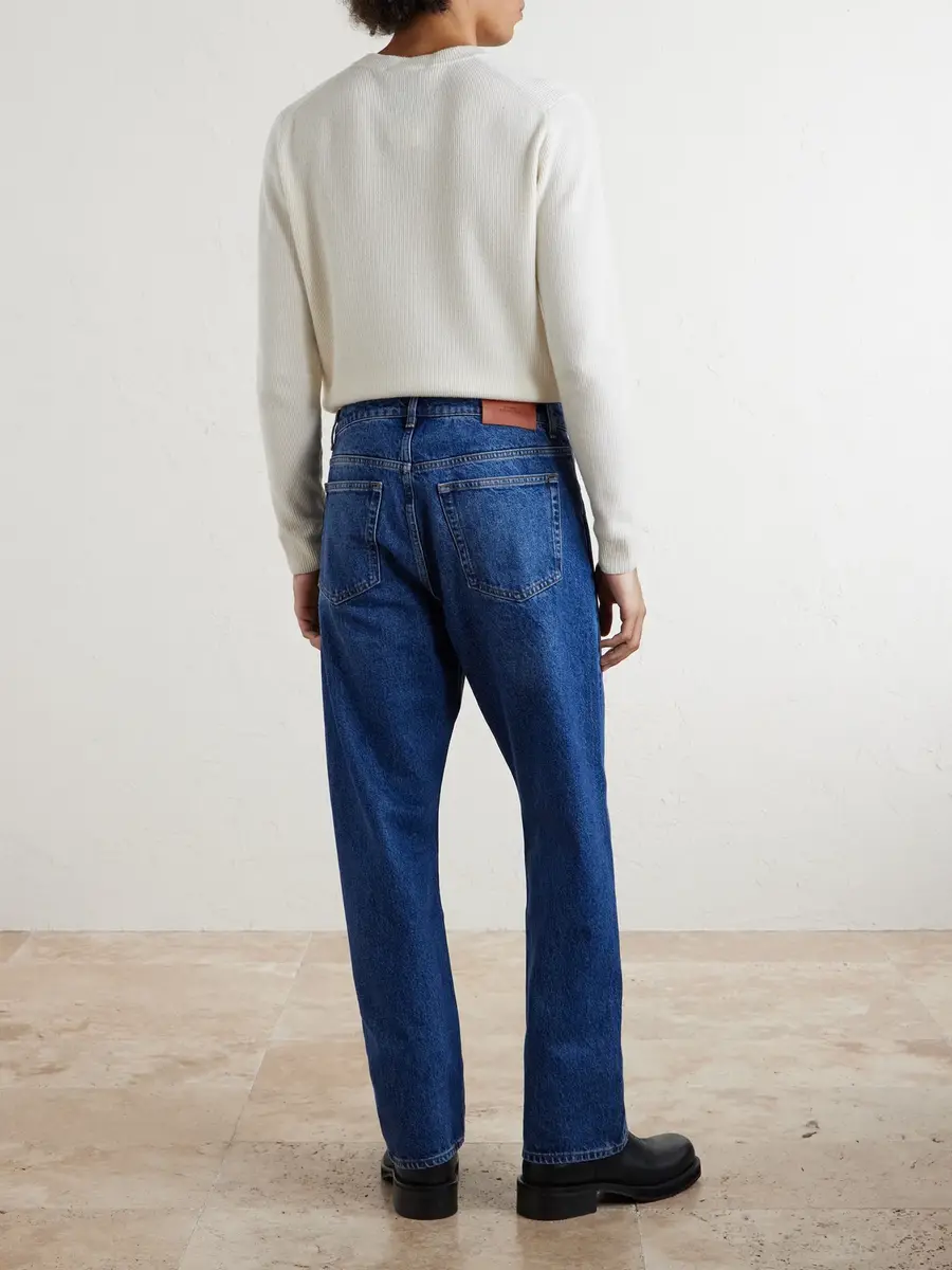 Studio Nicholson Straight-Leg Jeans - Men | Thumbnail 4 Studio Nicholson Straight-Leg Jeans - Men | Thumbnail 4