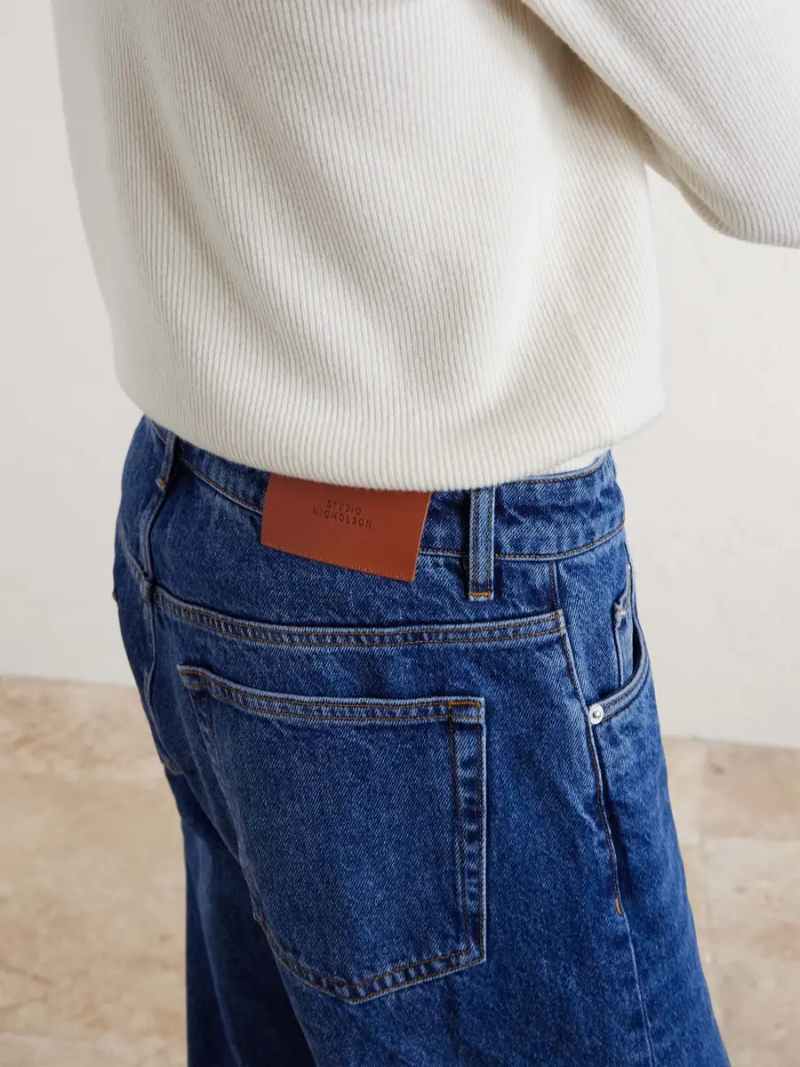 Studio Nicholson Straight-Leg Jeans - Men | Thumbnail 5 Studio Nicholson Straight-Leg Jeans - Men | Thumbnail 5